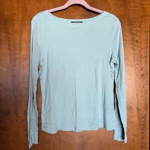 Ralph Lauren Soft Mint Long Sleeve Tee